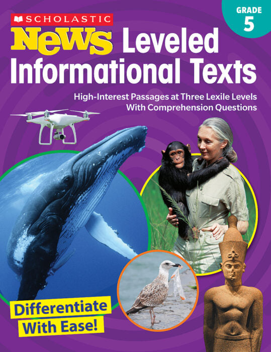 News - Leveled Informational texts - Grade 5