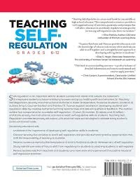 Teaching Self-Regulation: Seventy-Five Instructional Activities to Foster Independent, Proactive Students, Grades 6-12