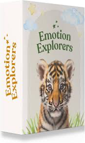 Emotion Explorers - 50 Exercises and Reflection Cards - Questions for Self Care, Stress and Social Anxiety Relief - Therapy Games for Children, Teens and Adults for Resilience and Emotional Agility