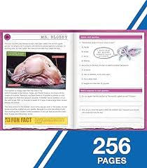 Carson Dellosa Unusually Fun Math and Reading Comprehension Grade 4 Activity Book, Puzzles, Mazes, Brain Teasers and More