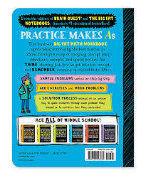 The Big Fat Middle School Math Workbook: 600 Math Practice Exercises