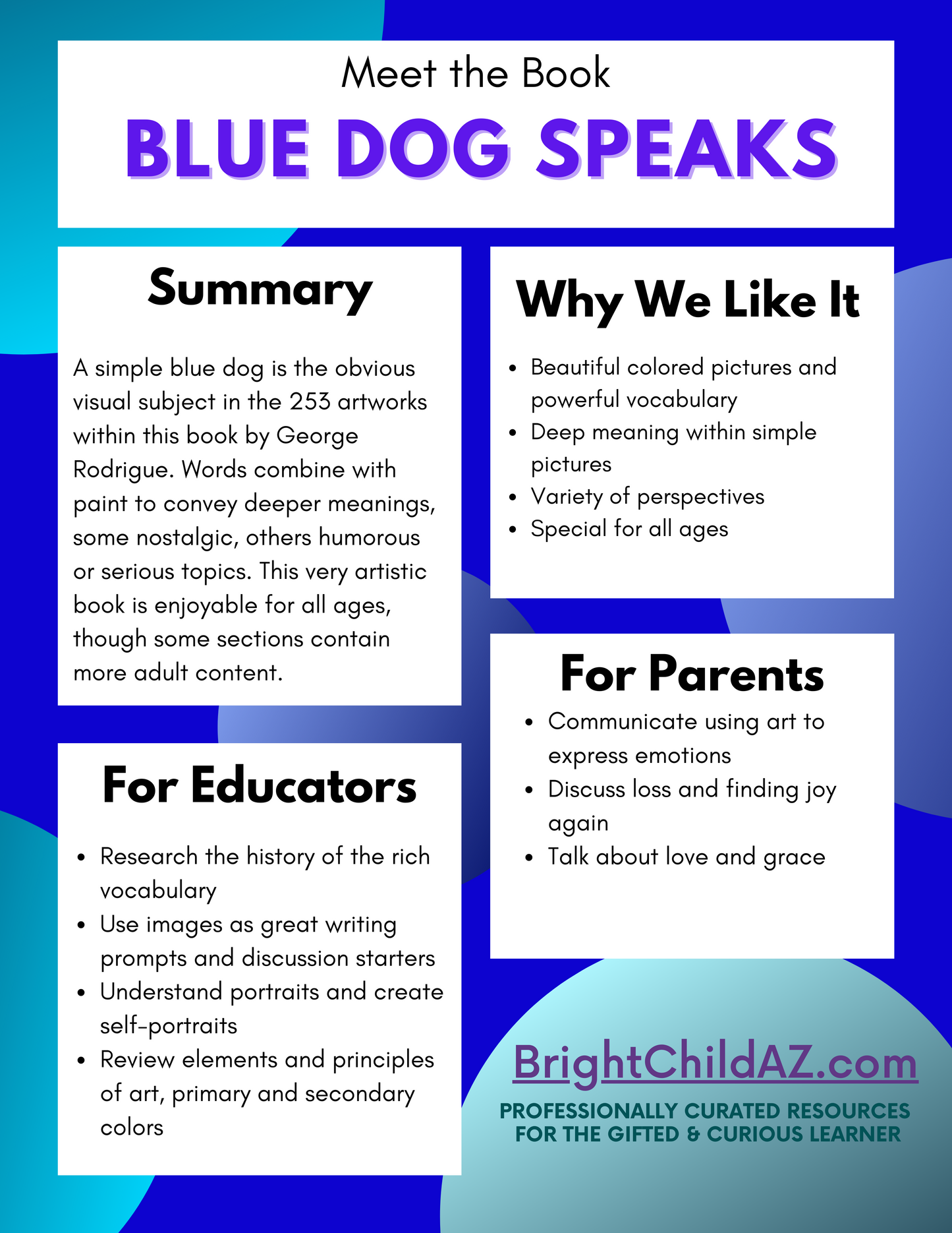 Blue Dog Speaks