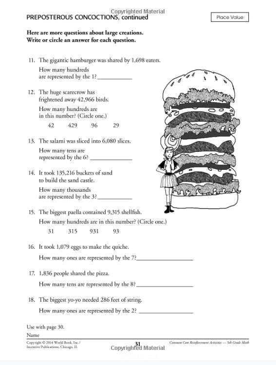 Common Core Math Grade 5