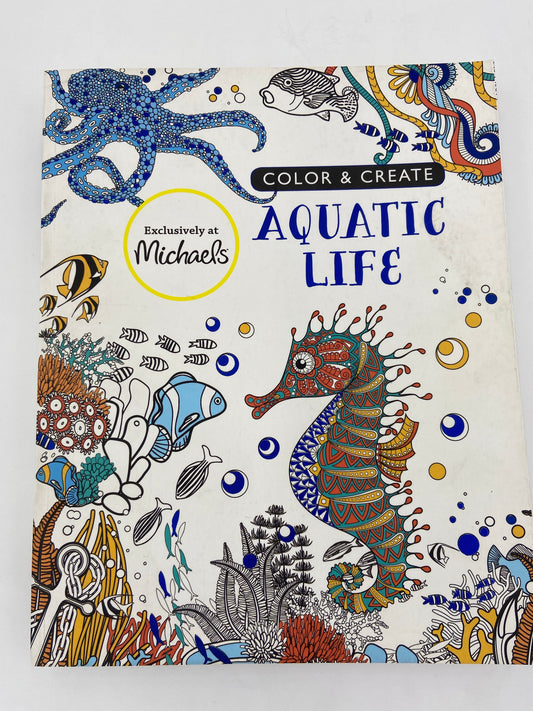 Color & Create Aquatic Life