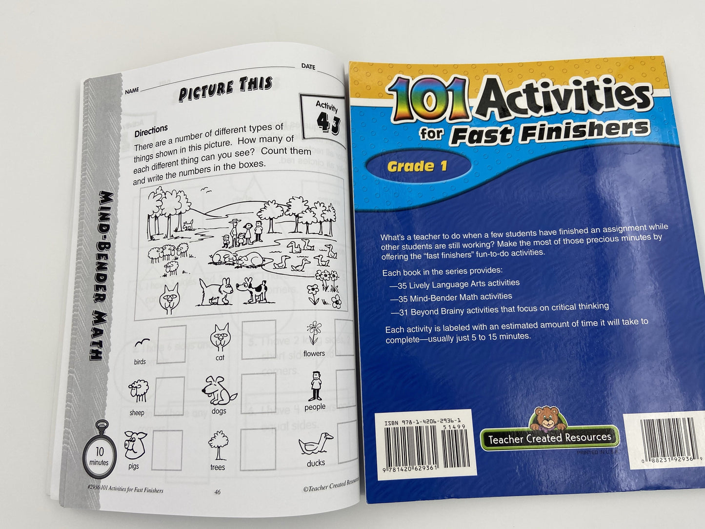 101 Activities For Fast Finishers